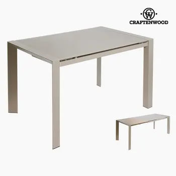 

Grey extending table by Craftenwood