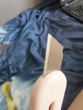 MINKYS-Mini cuchillo de bolsillo con Gato Kawaii, utensilio de utilidad artística, caja Express, cortador de papel, hoja rellenable para envolver, papelería