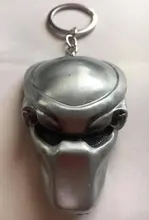 LLavero de depredador alienígena, máscara de AVP, llaveros para bolsos, llavero de coche, joyería