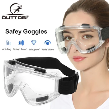 

Outtobe Fully Enclosed Safety Goggles Anti-impact Protective Safety Glasses Anti Infection Eye Protection Anti-Scratch