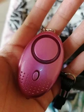 Alarma de autodefensa de 120dB, alerta de protección de seguridad, llavero de alarma de emergencia fuerte, seguridad Personal para mujeres, niños y niñas mayores