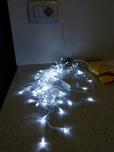 String Light Decorative-Light Led Curtain Christmas Garland Icicle Stage Led-Faiy Garden