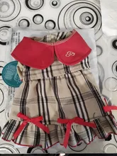 Dress Costume Dog-Puppy-Clothes PET PETCIRCLE Small Dog Classic Check Fit Pet-Cat All-Seasons
