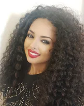 Extensiones de cabello trenzado degradado, pelo sintético Natural de ganchillo con ondas profundas de 22 pulgadas, pelo de baja temperatura para la Feria de la ciudad