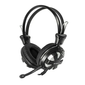 

Headphones with microphone A4 hs-60 black 2.4 m monitor