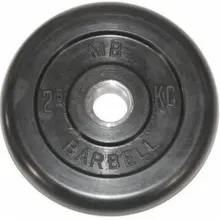 Barbell диски 2,5 кг 31 мм