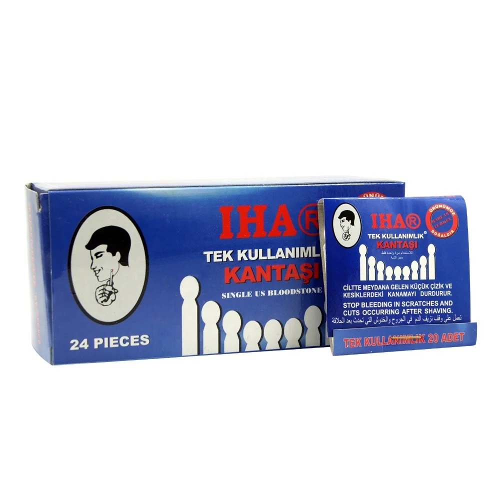 IHA Disposable After Shave Cut Blood Stopper Alum Stick 24 small pack / 480 sticks | Красота и здоровье