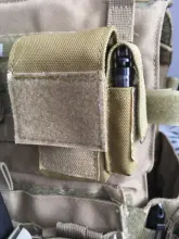 Riñonera militar Molle para caza, bolsa táctica de una sola pistola, para revistas, ropa deportiva para exteriores, riñonera para acampar