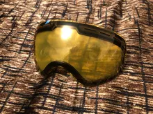 Doble resplandor Polarizado lentes de gafas de Esquí gafas de esquí profesional puede ser utilizado en conjunción con otras gafas envío de la gota