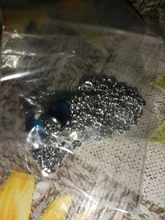 Humor de cambio de Color emoción sentimiento de Control de temperatura de la gota de agua colgante en forma de lágrima de acero inoxidable collares de cadena