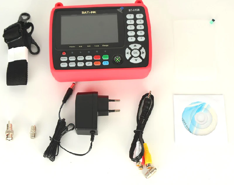 SATLINK ST-5150 DVB-S2/T2/C COMBO Satellite Finder Meter H.265 HEVC MPEG-4 Supports QPSK 8PSK 16APSK Set Top Box