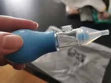 Bebé de silicona nasal bomba para aspirador tipo neonatal frío moco nasal limpiador antibackflow aspirador nasal de bebé seguro y no tóxico