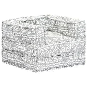 

Armchair modular gray fabric sofas