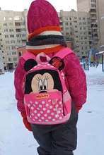 2018 dibujos animados Mickey niños mochilas/chico s kindergarten mochila/chico bolsas de la escuela/bolso de los niños para niños y niñas envío gratis