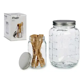 

Glass Jar With lid 5 L