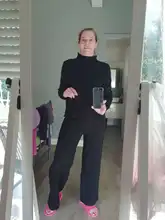 Womens Outfits Tracksuit-Set Pants Two-Piece-Set Knitted Yedinas Korean Winter Casual