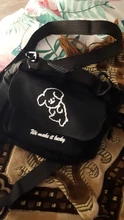 Bandolera de lona con estampado de dibujos animados para mujer, bolso de hombro tipo sobre