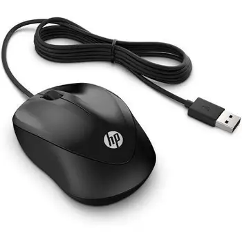 

Hp 1000 optical 1200Dpi Scroll + 3 buttons ac computer mice wired mouse
