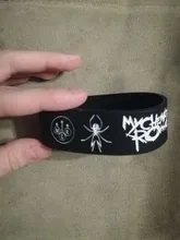 Pulsera de silicona para hombre y mujer, banda de música Punk Rock