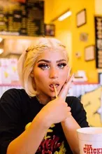 Vallbest-mechones de cabello liso 613 rubio con cierre, extensiones de cabello humano mechones malasio con cierre de encaje, pelo Remy para bebé