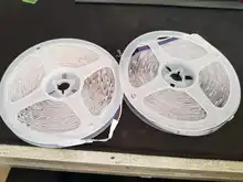 Tira de Luces LED de 5m y 20m con Bluetooth, resistente al agua, DC12V, inteligentes, 5050 RGB, tira de Luces Led, diodo, cinta Flexible, Control + adaptador