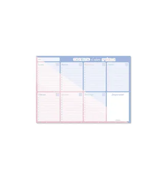 

BLOC weekly planner A4 AMELIE PASTEL COLLECTION