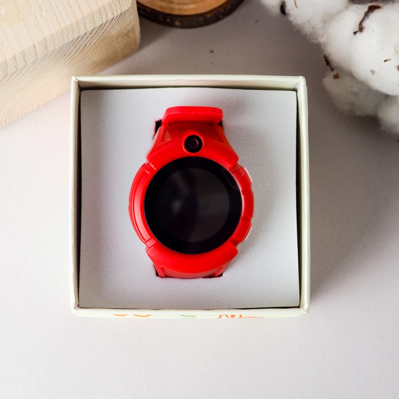 Умные детские часы с камерой и фонариком Smart GPS Watch Q360 GW600 (Красный)|Смарт-часы| |