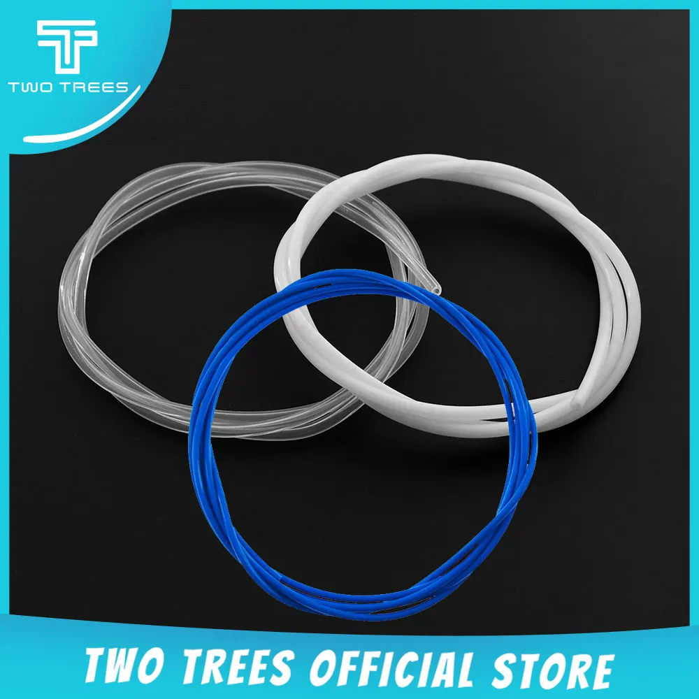 1 м PTFE трубка ID 2 мм OD 4 прозрачная J head hotend RepRap Rostock Bowden горло экструдера для нити 75 3d