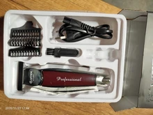 Cortadora de pelo profesional para hombres, maquinilla eléctrica para cortar el pelo, Barba, juego de corte de cabello, máquina rotativa de detalles de forro de bordes