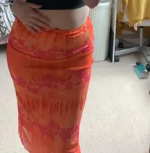 Falda estampada de verano para mujer, falda de corte en a Y2K, Harajuku, hasta la rodilla, informal, de cintura alta, para fiesta, ropa de calle, ceñida, e-girl