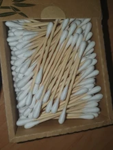 Makeup-Cotton-Swab Buds Wood-Sticks Ears-Cleaning Microbrush Health-Care-Tools Nose 400pcs--2packs
