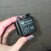 Automobile-Relay 4pin Waterproof DC12V Car Sealed with 105mm-Length-Wires Wired Integrated