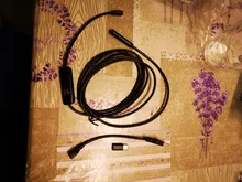 Cámara endoscópica Flexible para teléfono Android 7mm 5,5mm IP67 Cable de lente Micro USB C Cámara industrial endoscopio PC 6LED ajustable