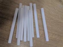 Humidificador de algodón de 8mm, hisopo con núcleo de algodón, mechas de filtro, palos de filtro de algodón, recambio de piezas de humidificador, 10 paquetes