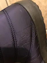 Hombres botas ligero zapatos de invierno para hombres botas nieve calzado de invierno de talla grande 47 Slip On Unisex tobillo botas de invierno