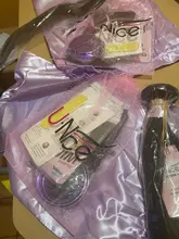 UNICE-mechones de cabello liso peruano, extensiones de cabello humano 100% de Color Natural, ondulado virgen de 8-30 pulgadas, 1/3/4 mechones