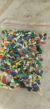 100PCS E2508 14 AWG 2.5mm2 Insulated Cord End Terminal Wire Ferrules