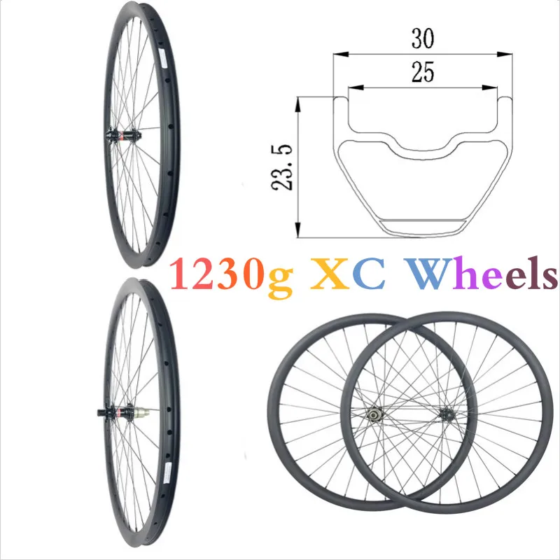 1230g 29er MTB XC гравий фотосток 30 мм ширина 25 внутренняя Глубокий Центральный замок 6