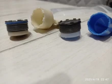 WASOURLF 2 uds M18.5 rosca macho agua Aireador de grifo de ahorro grifo de cocina cuenca accesorios para grifos de baño al por mayor