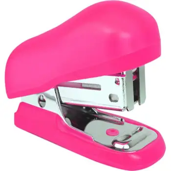 

Stapler rapesco bug mini capacity 10 sheets use staples 26/6 pink box included 1000 staples 154327-1412