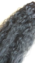 Beauty Drawstring-extensiones de cabello Afro rizado, coleta india, coleta para mujer, negro, marrón