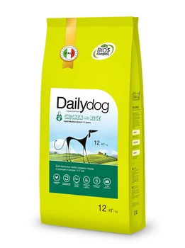

Dailydog adult medium breed for dogs chicken/Rice-12 kg x 1 pc