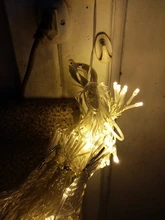 Light Led Curtain-String Window-Decor Christmas Garland Patio Xmas Party 220V EU AIFENG