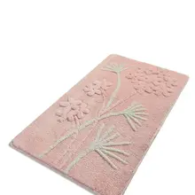 Коврик для ванной-коврики | коврик для ванной нескользящие Противоскользящие коврики орхидеи порошок 60X100 см