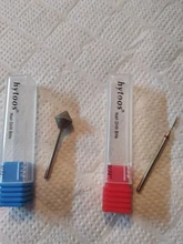 HYTOOS 10mm Diamante de rombo de uñas taladro 3/32 Rotary Burr cortadores para manicura taladro eléctrico accesorios uñas Mills Tools-D-7