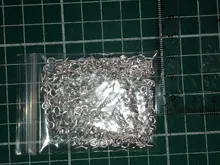 200 unids/lote pequeño Mini ojo Pins eyepin ganchos ojales tornillo roscado 8 colores cierres ganchos DIY joyería hacer accesorios