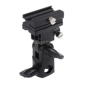 

Fomito Light Stand Bracket B Wholesale Swivel Flash Light Stand Mount Bracket Shoe Umbrella Holder Type B-type Lamp holder