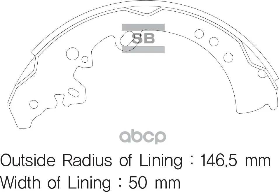 Колодки Тормозные Задние Sangsin Brake Sa167 Sangsin brake арт. SA167