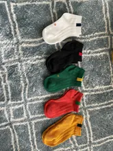 Calcetines elásticos deportivos a rayas para niños, calcetín suave, transpirable, para Primavera, Otoño y verano, 5 pares