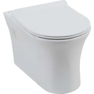 

Heated toilet Aquanet roll-W cl-12249d with thin seat Microlift (210766)